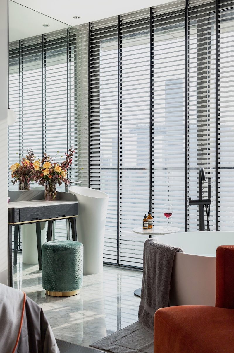 Window Blinds, Varieties of lengths and styles available to order.